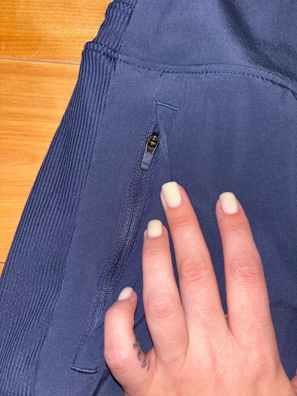 Navy Athletic Skort - Picture 2 of 5
